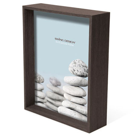 Swing Stratton Frame, Holds 1 8 x 10" Photo, Walnut