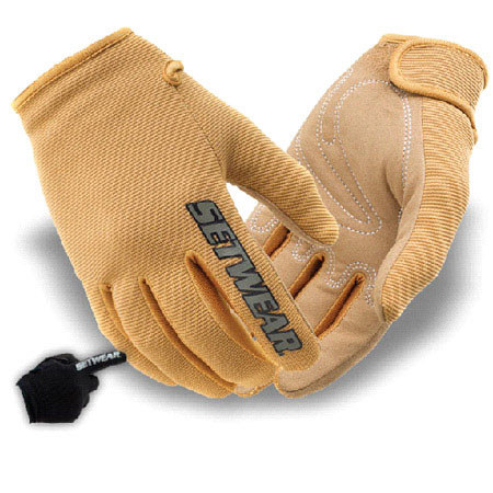 SetWear Medium Stealth Gloves, Tan
