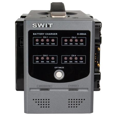 SWIT Electronics 4-channel Simultaneous Charger for Gold Mount Batteries