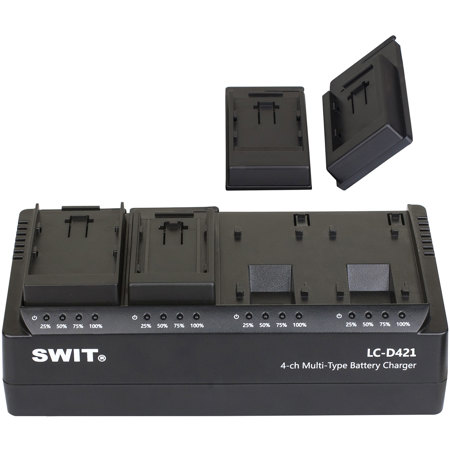 Swit Electronics LC-D421U Multi-Type Charger for S-8U95/93, S-8U65/63, Sony BP-U