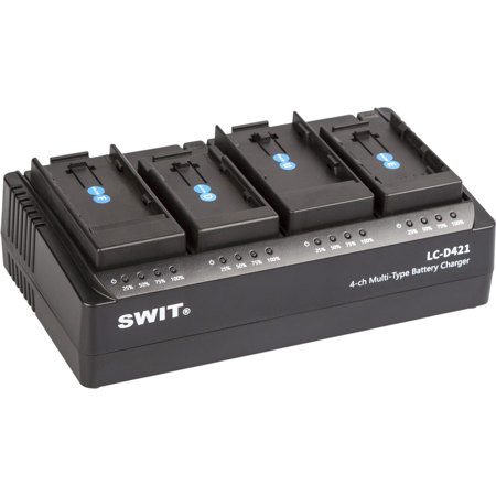 Swit Electronics LC-D421U Multi-Type Charger for S-8U95/93, S-8U65/63, Sony BP-U