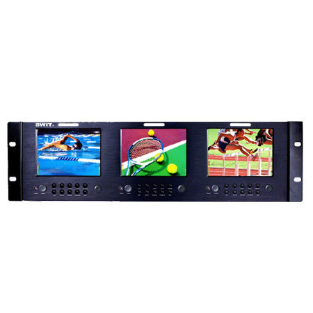 SWIT M-1048H 4.8inx 3 3U LCD Monitor Composite SD-SDI
