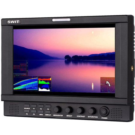 Swit Electronics S-1093F 9" Full HD Monitor with Gold Mount Battery Plate