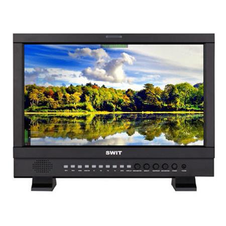 Swit Electronics 17.3" FHD 3GSDI & HDMI LED Monitor, Gold Mount Battery Plate