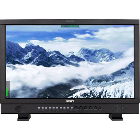 SWIT Electronics S-1243H 23.8" FHD 3G-SDI&HDMI LED Monitor without Battery Plate