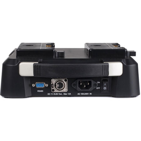 SWIT Electronics 2-Channel Simultaneous 6A Fast Battery Charger with Gold Mount