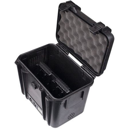 Swit Electronics S-4020 4-Battery Power Station Box, 1x 12V & 1x 24V XLR DC O/P