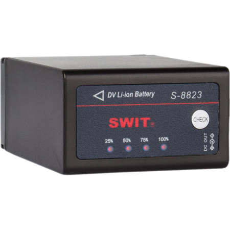 SWIT Electronics S-8823 DV Li-ion Battery w/DC Output for BN-VF823/GY-HM100