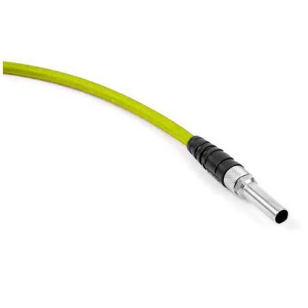 Switchcraft 75Ohm Midsize Mini-WECo M to Mini-WECo M Patchcord, 1' Length,Yellow