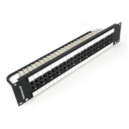 Switchcraft VPP 2RU 2x26 HD 3GHz Video Patchbay, Normalled, 75Ohm Terminated