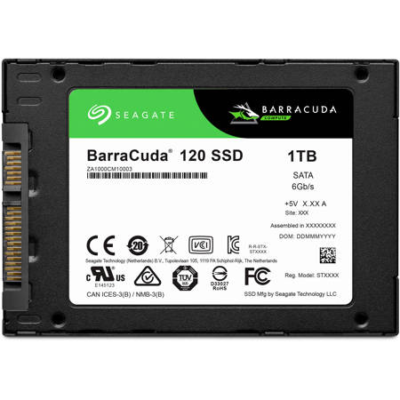 Seagate BarraCuda 120 1TB SATA III 2.5" Internal SSD
