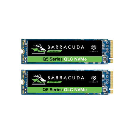 BarraCuda Q5 NVMe PCIe 3.0 x4 M.2 Internal SSD, 1TB 2-Pack