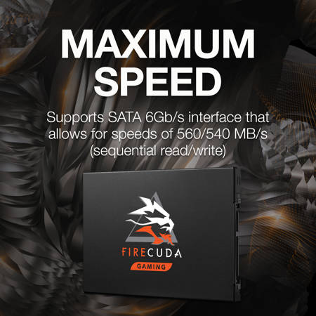 Seagate FireCuda 120 4TB SATA III 2.5" Internal SSD