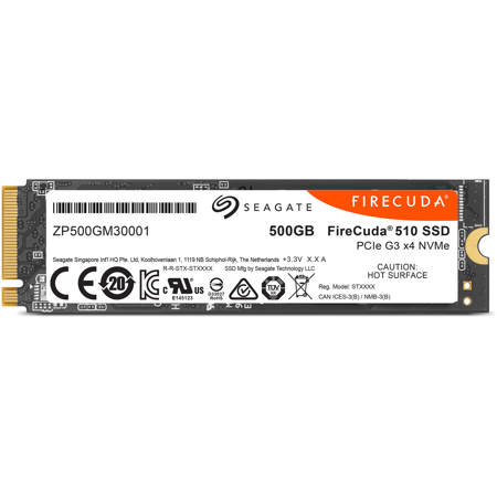 Seagate FireCuda 510 500GB M.2 PCIe NVMe Internal SSD