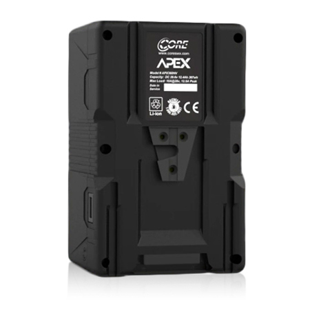 Core SWX Apex 360 29.6V 367Wh Lithium-Ion Battery, V-Mount