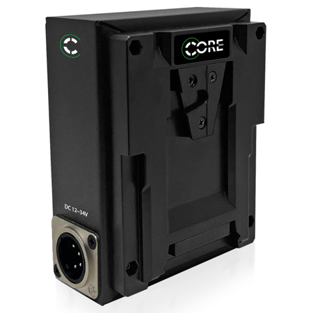 Core SWX Cube Plus DC XLR 200W On-Board V-Mount Power Supply and Battery Charger