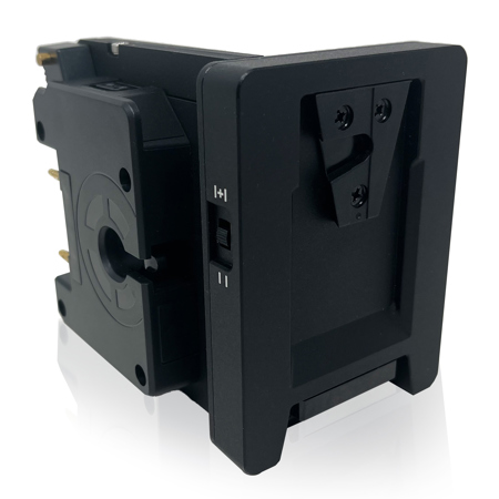Core SWX Dual 3-Stud Sharkfin Hot Swap Battery Plate for RED V-Raptor Camera