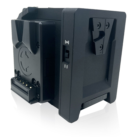 Core SWX Dual V-Mount Sharkfin Hot Swap Battery Plate for RED V-Raptor Camera