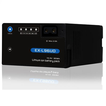 Core SWX EX-L96UD Lithium Ion Camera Battery, 6300 mAh, 14.8 VDC