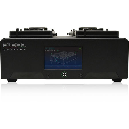Core SWX Quantum 4-Position V-Mount Li-Ion Charger with Touchscreen Color LCD