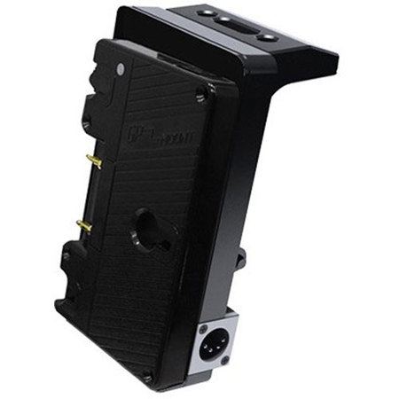 Core SWX 3-Stud Adapter Plate with 4-Pin XLR Input to 2x P-Tap Output Connector for Sony FS7 Camera