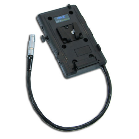 Core SWX GP-S-EPIC20 V Type Camera Mount Plate with 2x P-Tap Outputs, 20" (50.8 cm) 1B 6-Pin Lemo