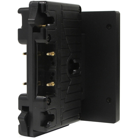 Core SWX Short Hotswap Shark-Fin Battery Adapter, 3-Stud/Gold Mount, 2x D-Taps