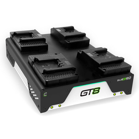 Core SWX GT8 Quad Charger for Helix Max Batteries, B-Mount
