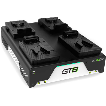Core SWX GT8 Quad Charger for Helix Max Batteries, V-Mount