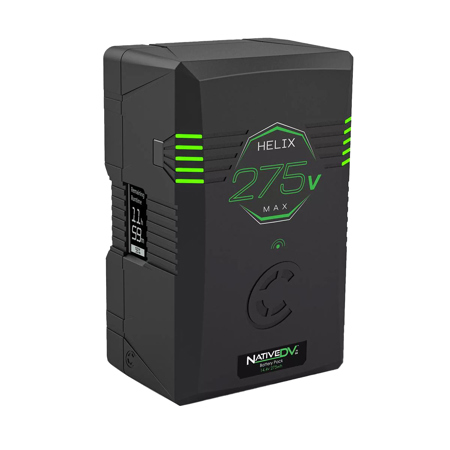 Core SWX Helix Max 275 275Wh Native Dual Voltage Lithium-Ion Battery, V-Mount