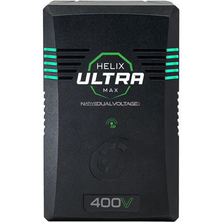 Core SWX Helix Max Ultra 400 395Wh Native Dual-Voltage Lithium-ion Battery, V-Mount