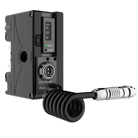 Core SWX Gold Mount Power Management Control Plate for RED Ranger Camera, 4p Lemo Cable