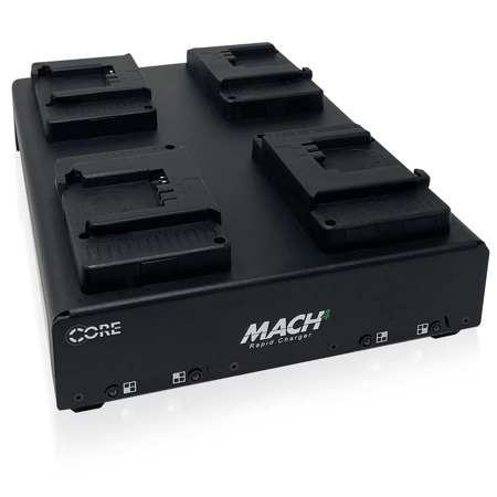 Core SWX MACH-4B Four Position B-Mount Simultaneous Rapid Charger