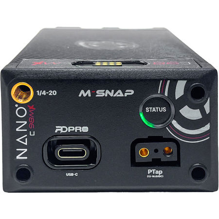 Core SWX NANO-C98MX M-Snap 98Wh Li-ion Canon BP-A Battery with Ring LED Gauge