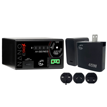 Core SWX NANO-C98X 98Wh 14.8V 6600mAh BP-A Li-Ion Battery w/USB-C Wall Charger