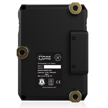 Core SWX NANO Micro 49Wh 14.8V 3-Stud Lithium-Ion Battery Pack
