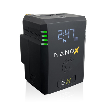 Core SWX NANOX 98Wh 14.8V 6600mAh Micro SMART Battery Pack Gold Mount
