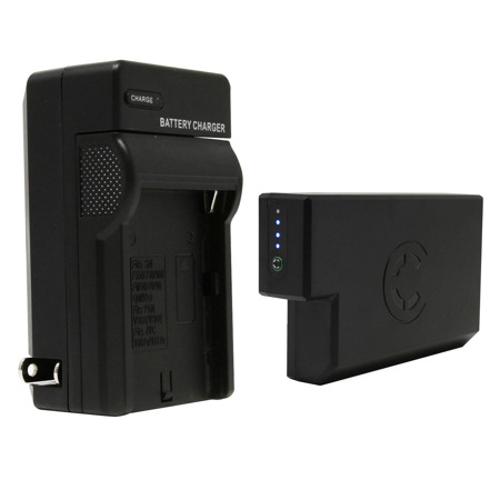 Core SWX L-Series 7.2V NPF Flat Battery Pack, Bundle w/Core SWX L-Series Charger