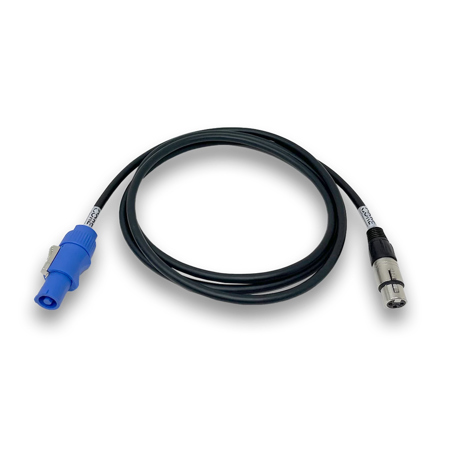 Core SWX 10' PowerConn to 3-Pin XLR Female Cable for Aputure 600 & 1200 Fixtures