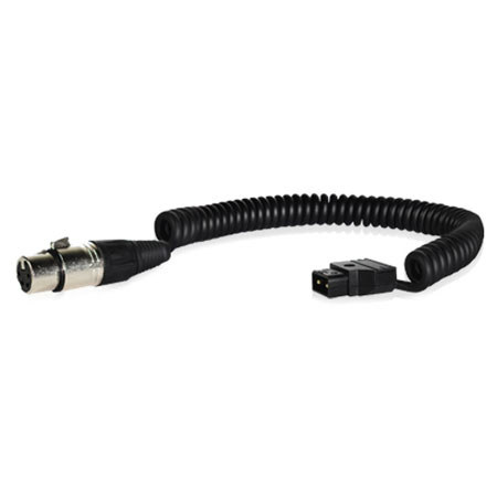 Core SWX 18" Coiled Powertap Cable for 4-Pin XLR Female