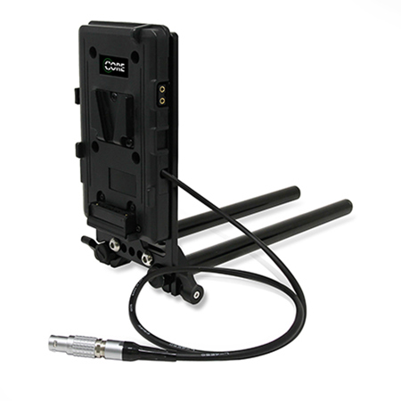 Core SWX 15mm Rail Mount Cheese Plate with V-Mount Battery Plate for RED Komodo