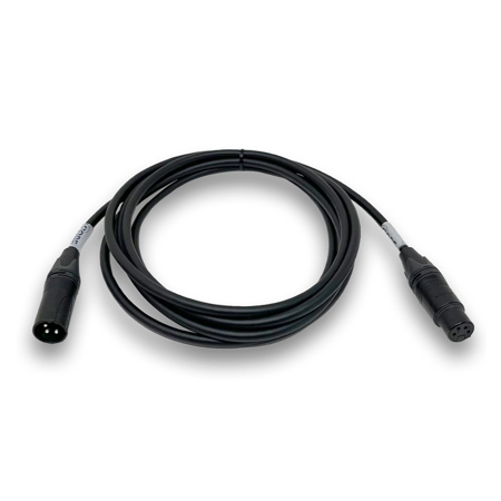 Core SWX 10' XLR 3-Pin M to XLR 4-Pin F Cable for ARRI Skypanel S30/60 Softlight