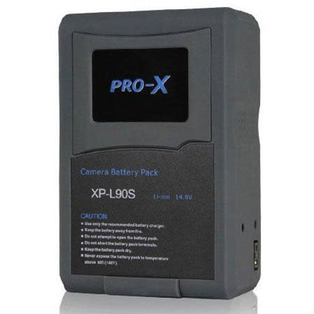 Core SWX XP-L90S 90wh 14.4v V Mount Battery, Bundle w/Charger & Plate f/BMC