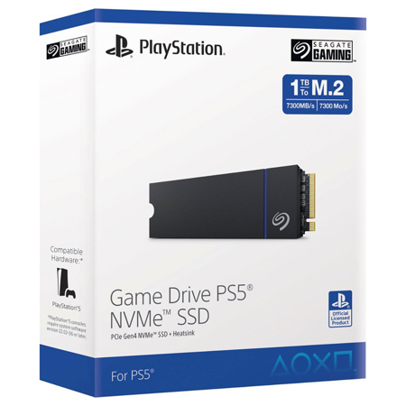 Seagate Game Drive PS5 NVMe PCIe Gen4 x4 M.2 Internal SSD w