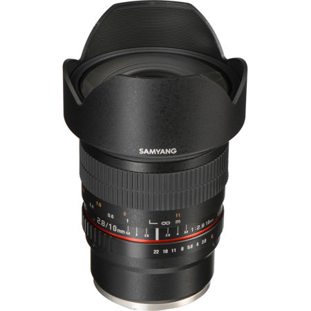 Samyang 10mm f/2.8 ED AS NCS CS Lens for Sony E Mount (NEX), Manual Focus