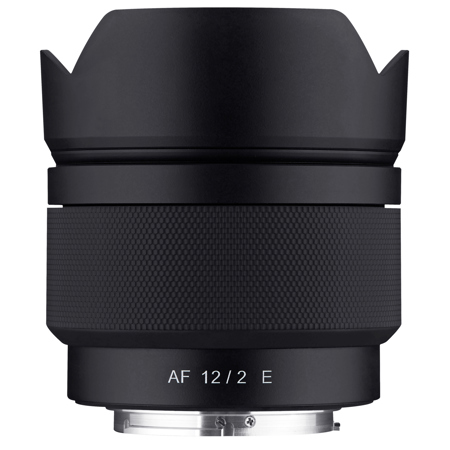 【値下げ・美品】SAMYANG AF 12mm F2.0 E 保護フィルター付き Samyang AF 12mm f/2.0 Lens for Sony E SYIO12AF-E
