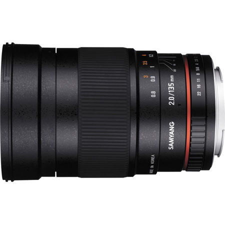 Samyang 135mm f/2.0 ED UMC Full Frame Manual Focus Lens for Canon EOS DSLR Cameras