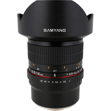 USED Samyang 14mm Ultra Wide-Angle f/2.8 IF ED UMC Manual Focus