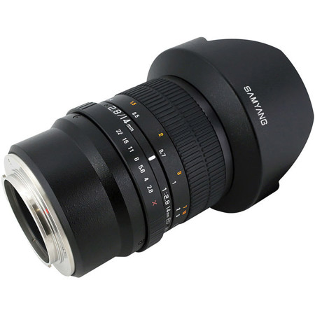 USED Samyang 14mm Ultra Wide-Angle f/2.8 IF ED UMC Manual Focus