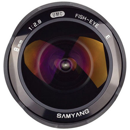 Samyang 8mm f/2.8 UMC Fish-eye Lens for Samsung NX Mount
